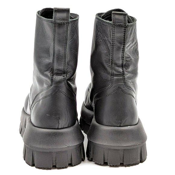 pink glitter demonia boots